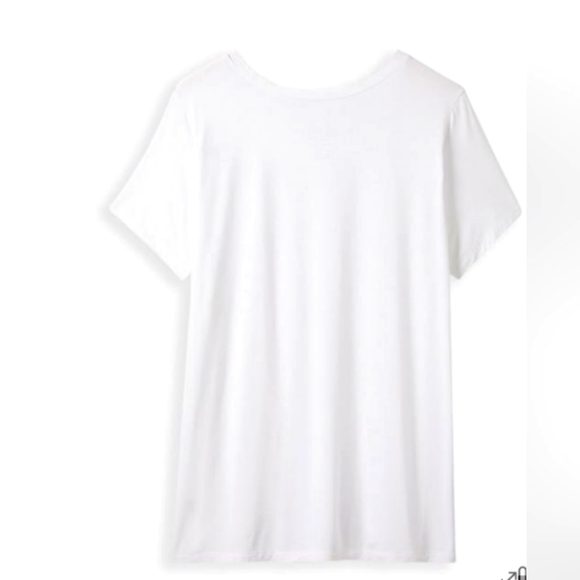 Torrid 3 women's short sleev white t-shirt with sequined lightning bolt … - Picture 4 of 7